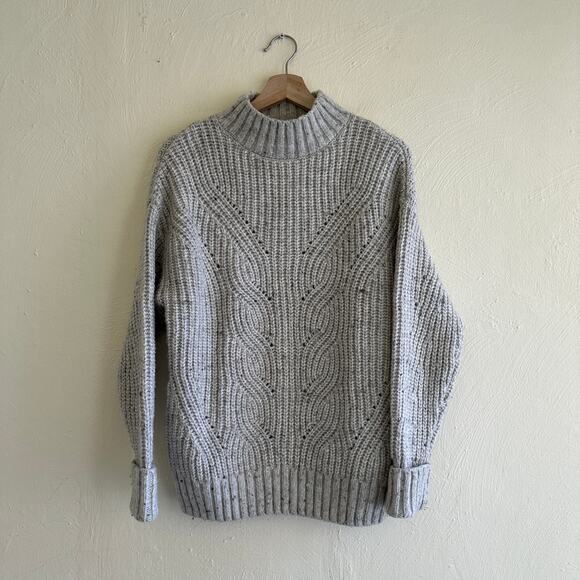 Columbia Wool Thick Knit Pine Street Oversized Sweater XS - Picture 2 of 6